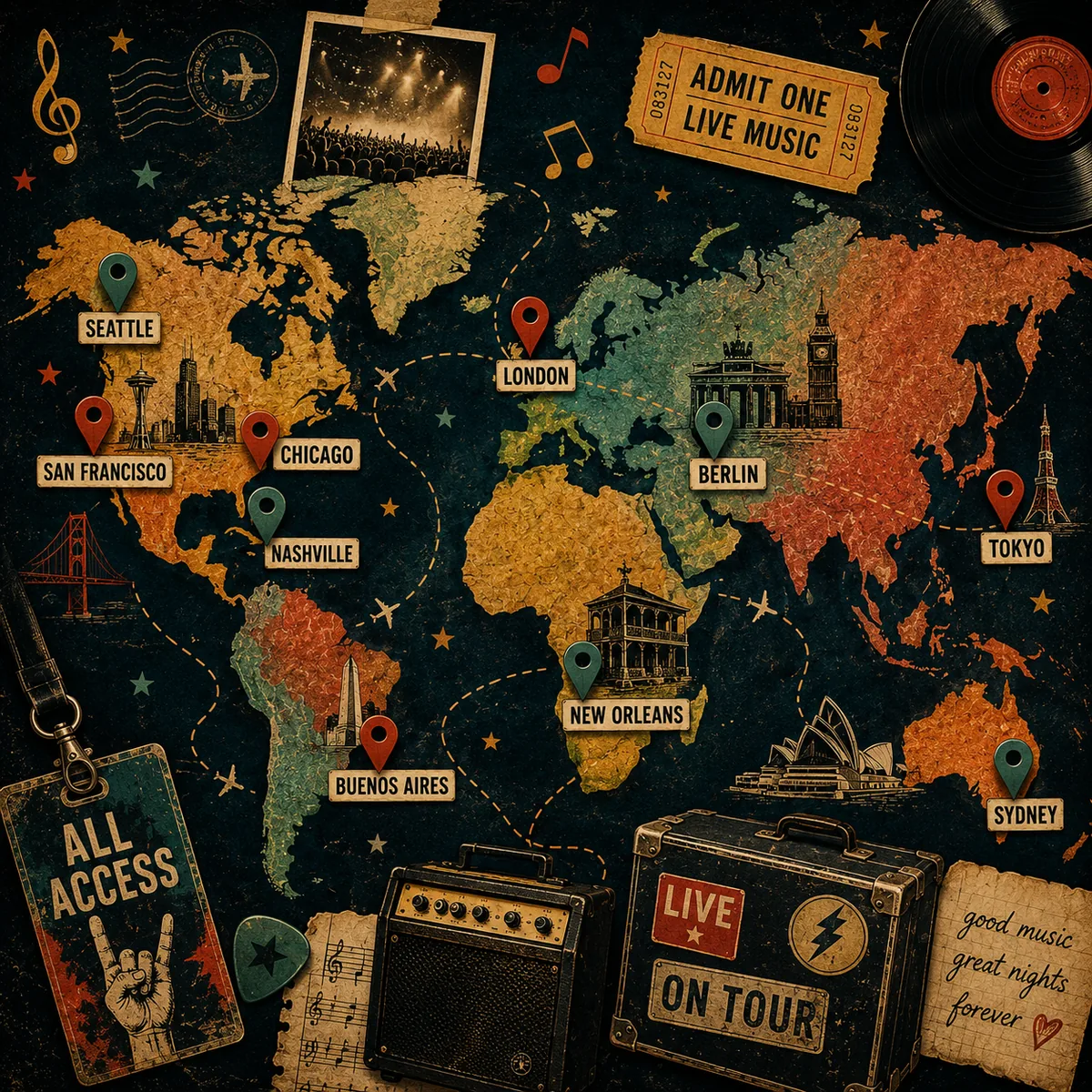 My Concert Atlas